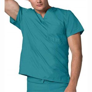 Teal Green Scrub Top Scrubs Shirt